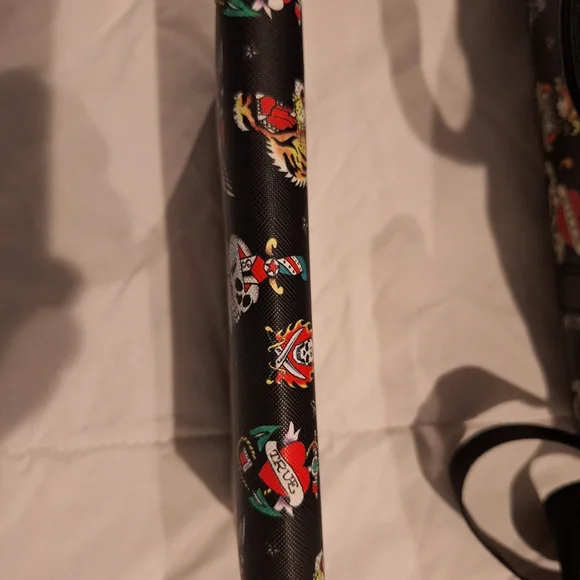 ED HARDY TATTOO SATCHEL & WALLET SET - Picture 8 of 8